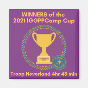 IGGPPCamp 2021 - Magnet gagnant de la coupe de cam