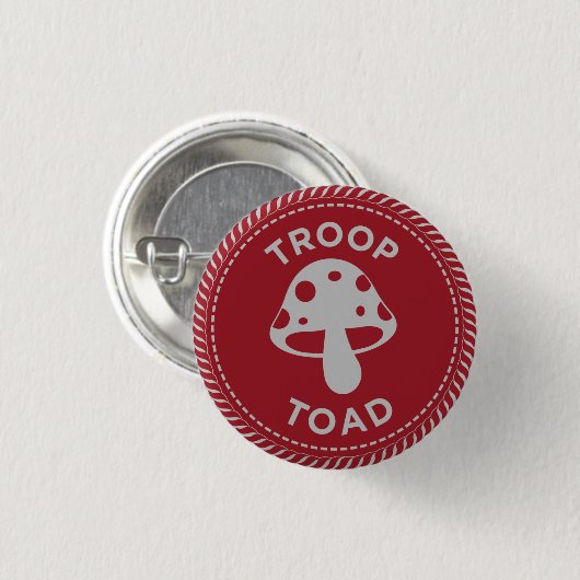 IGGPPCamp 2022 Troop Pride Button Red (Voorkant /achterkant)