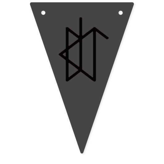 IGGPPCamp Blanket Fort LAKE MONSTER Vlaggetjes (Tweede vlag)