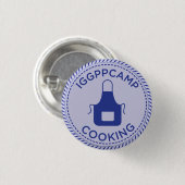 IGGPPCamp Cooking Badge Ronde Button 3,2 Cm (Voorkant /achterkant)