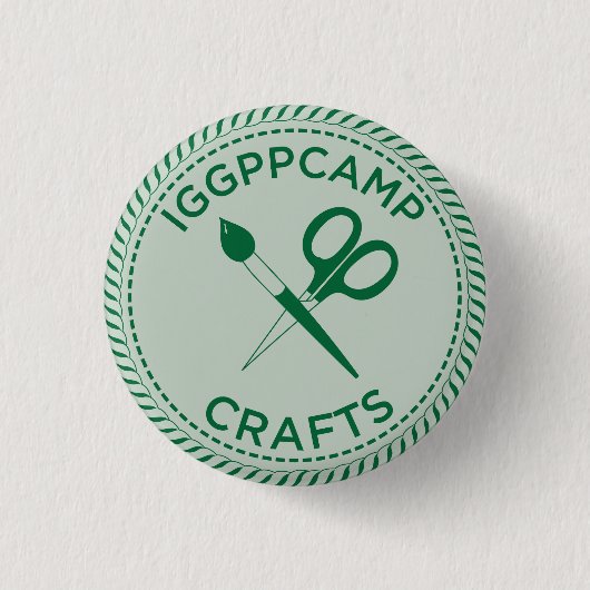 IGGPPCamp Crafts Badge Ronde Button 3,2 Cm (Voorkant)
