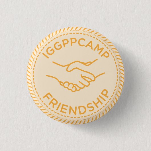 IGGPPCamp Friendship Badge Ronde Button 3,2 Cm (Voorkant)
