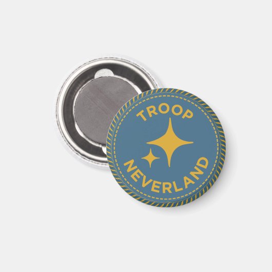 IGGPPCamp Troop Neverland Magnet (Recto/Verso)