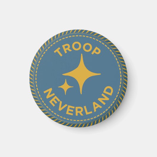 IGGPPCamp Troop Neverland Magnet (Devant)