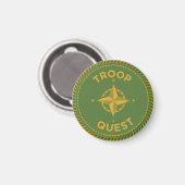IGGPPCamp Troop Quest Magnet Magneet (Voorkant / Achterkant)