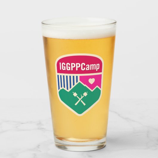 IGGPPCamp Tumbler Beer Glass (Voorkant gevuld)