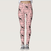 Iggy mam Italiaanse Leggings rond de Greyhound Lul (Voorkant)