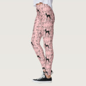 Iggy mam Italiaanse Leggings rond de Greyhound Lul (Links)