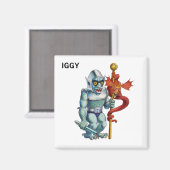 Iggy van Land van Ta Magnet Magneet (Voorkant / Achterkant)