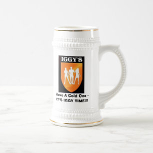 Iggy's logo, heb een koude IT Bierpul