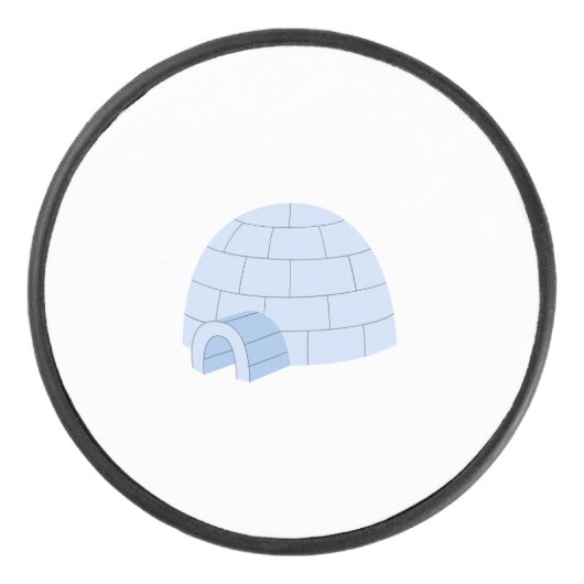 Igloice hockey puck (Voorkant)