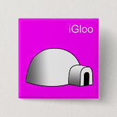 iGloo Button iPod Pin (Voorkant)