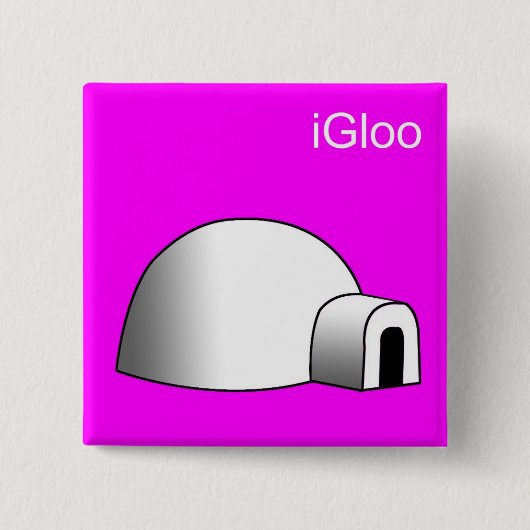 iGloo Button iPod Pin (Voorkant)