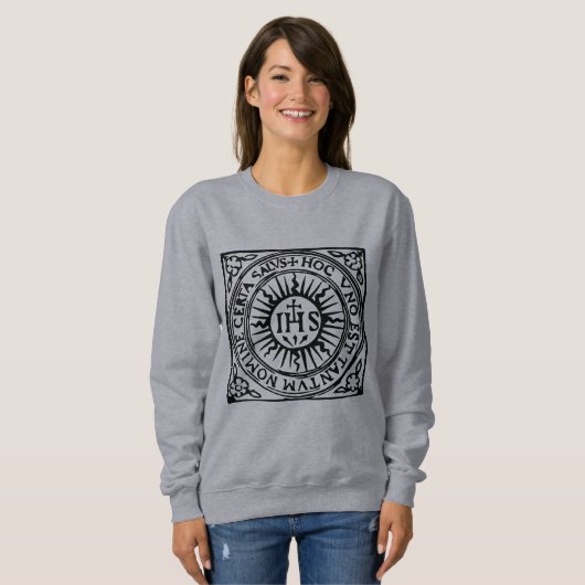 Ignace de Loyola, Sweatshirt de Christogram (Devant entier)
