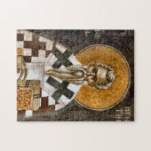 Ignatius van Antiochië Orthodoxe Christelijke Icoo Legpuzzel (Horizontaal)