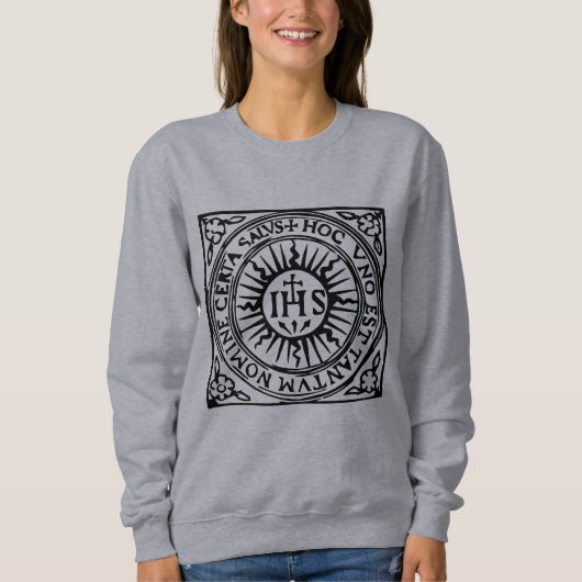 Ignatius van Loyola, Christogram Sweatshirt (Voorkant)