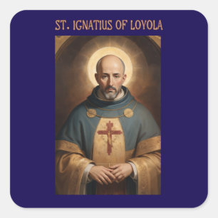 Ignatius van Loyola Katholieke Plein Sticker