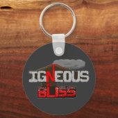 Igneous is Bliss Vulkaan Sleutelhanger (Voorkant)