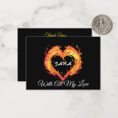 Ignite Your Love Notitiekaartje (Voorkant / Achterkant in situ)