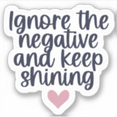 Ignorer Le Sticker À 10 Pc Étanche Négatif (Devant)