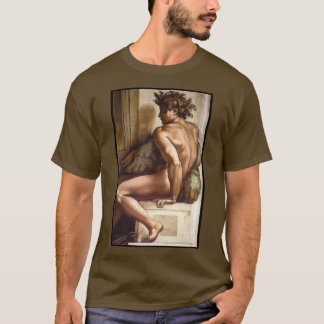 Ignudo by Michelangelo T-shirt