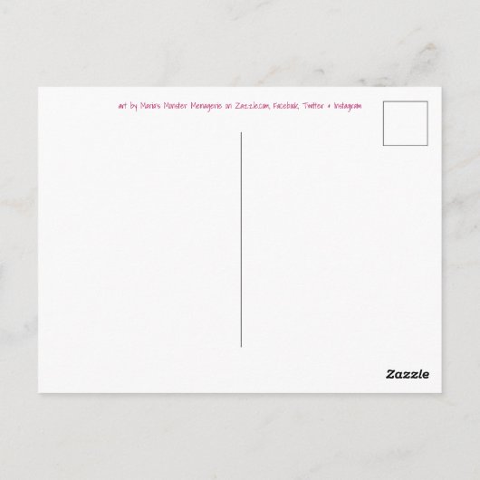 Igor batte, avec citation carte postale (Dos)