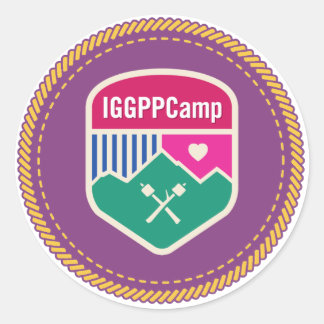 IGPPCamp Badge Sticker