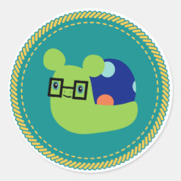 IGPPCamp Snail Mascot Sticker