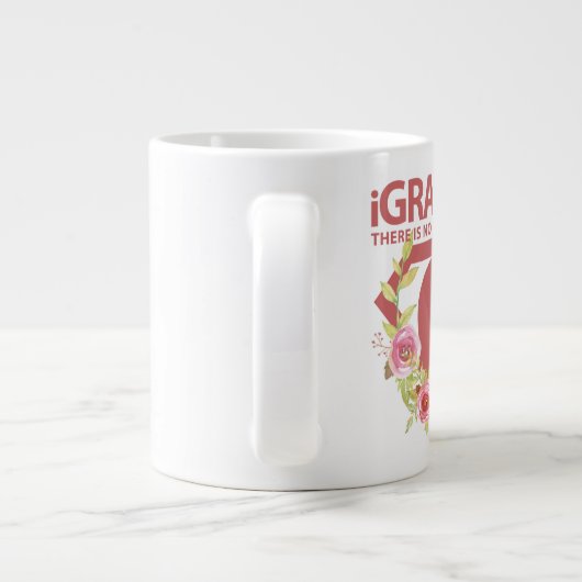 "iGRANDMA" Mug de café géant de 20 oz (Dos)