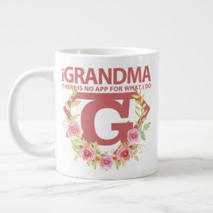 "iGRANDMA" Mug de café géant de 20 oz