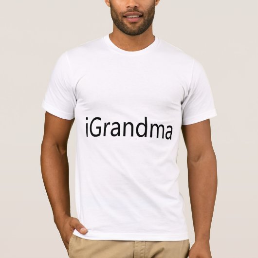 iGrandma T-shirt (Voorkant)