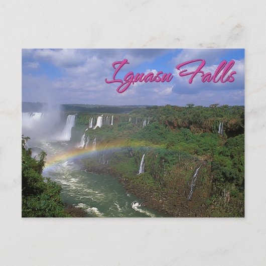 Iguacu herfsten, Brazilië Briefkaart (Voorkant)