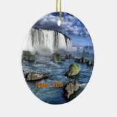 Iguacu herfsten Brazilië Keramisch Ornament (Rechts)