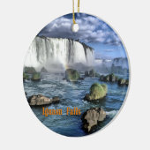 Iguacu herfsten Brazilië Keramisch Ornament (Links)