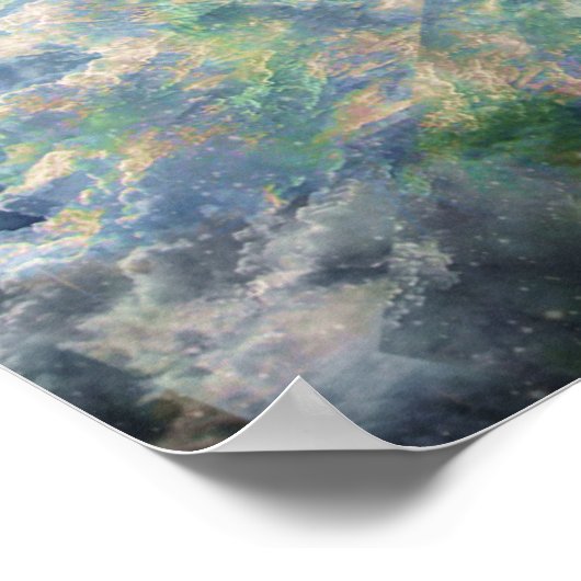 Iguana Abstract Poster (Hoek)