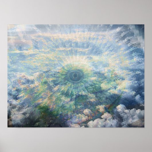 Iguana Abstract Poster (Voorkant)