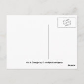 iguana briefkaart (Achterkant)