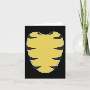 Iguana Buik Borst Kostuum Groen Cute Iguana Anima Kaart