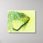 Iguana Canvas Afdruk (Voorkant)