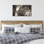 Iguana Canvas Afdruk (Insitu (Slaapkamer))