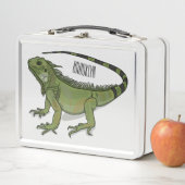 Iguana cartoon illustratie (In situ)