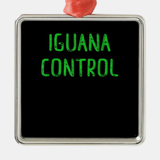 Iguana Control - Lover Pet Iguana Gift Metalen Ornament