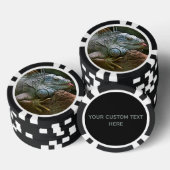 Iguana custom poker chips (Opstapeling)
