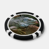 Iguana custom poker chips (Enkel)