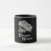 Iguana drakenhouder mok (Midden)