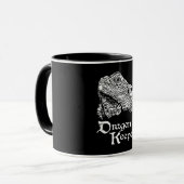 Iguana drakenhouder mok (Voorkant links)