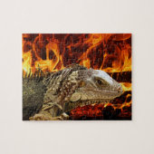 Iguana Fire Legpuzzel (Horizontaal)