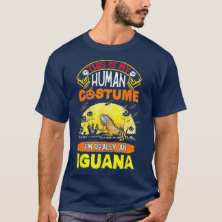 Iguana Halloween Costume Gift T-shirt