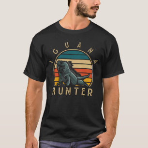 Iguana Hunter Funny Reptile Lover T-shirt