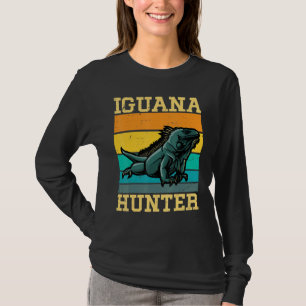 Iguana Hunter Iguanas Iguana Lizard T-shirt
